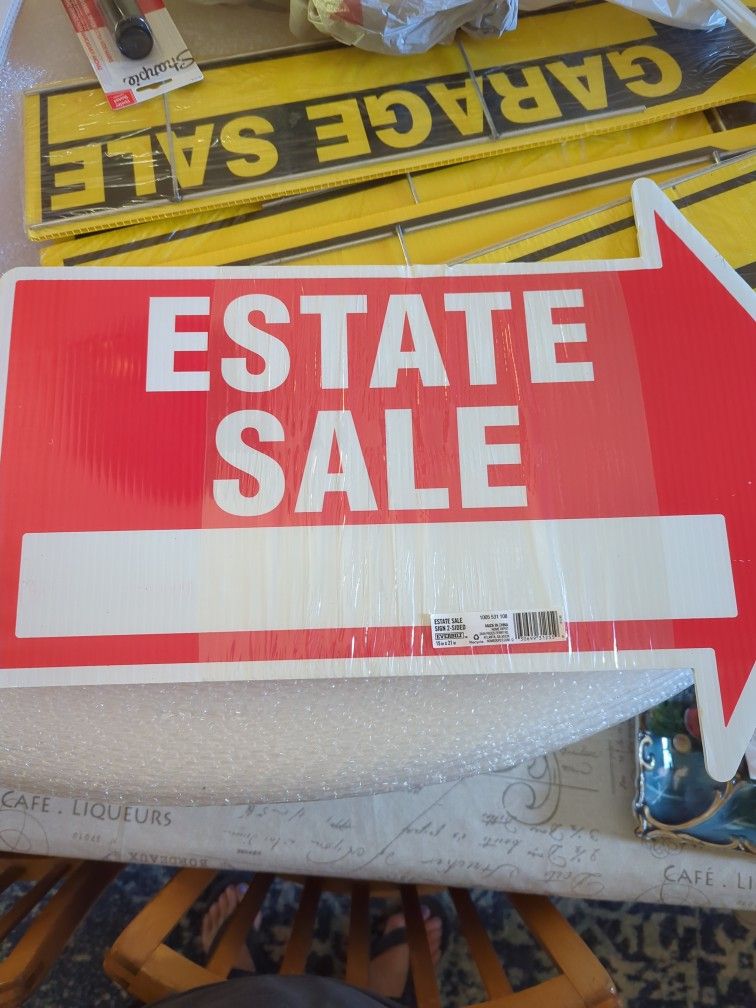 50% OFF Estate Moving Sale