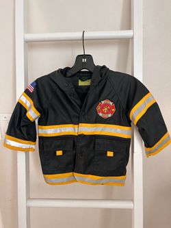 Western Chief Kids Firefighter Halloween Costume Rain Jacket 2T