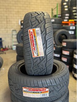 275/55r20 Arroyo Razo HT New Set Of tires Including Installation and balance