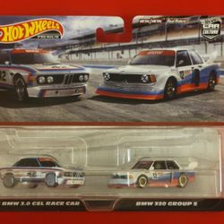 Hot Wheels Car Culture 2 Pack '73 BMW 3.0 CSL Race Car BMW 320 Group 5 HKF55