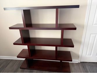 Modern Wood Bookshelf – $40