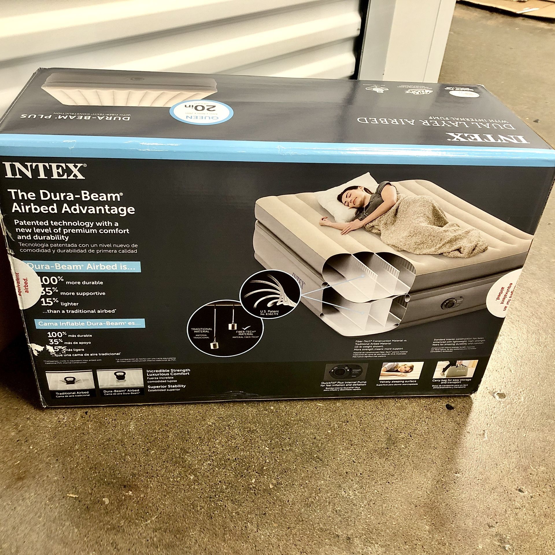 Queen Air Mattress Almost New