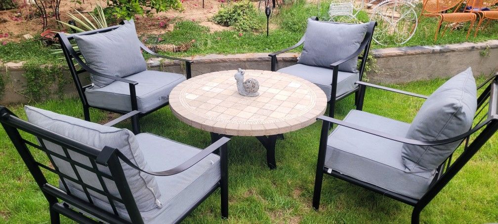 Iron Patio Set