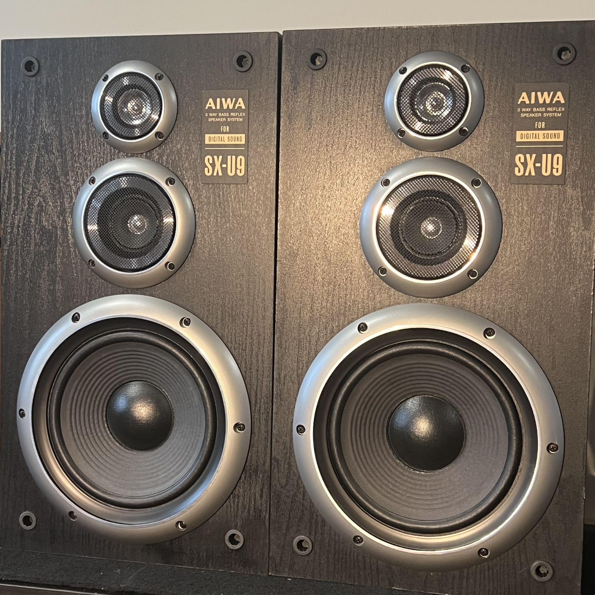 AIWA Stereo System Package – MX-D909 Amplifier/Receiver + SX-U9 3
