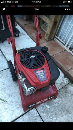 Craftsman pressure washer