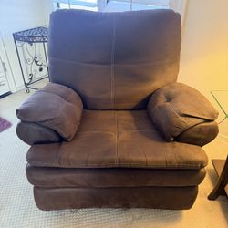 Large Brown Recliner 