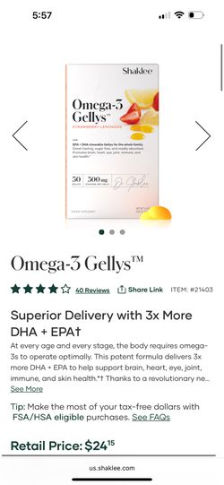 Omega 3 Gellys