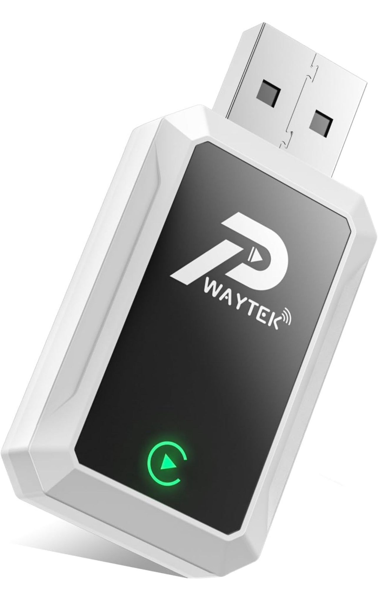 Wireless CarPlay Adapter for Apple iPhone, Mini Adapter Plug & Play Auto Connect, Convert Wired to Wireless CarPlay for iPhone iOS 10+ & Cars from 201