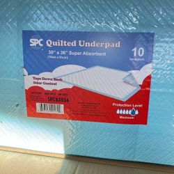 Quilted Super Absorbent Pads For Bed Or Animals