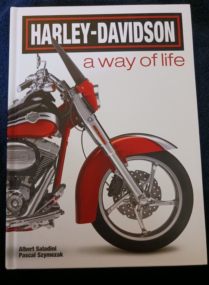Harley Davidson Hardback Book