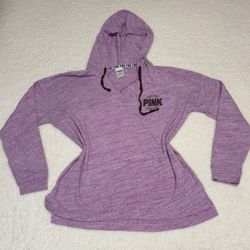 Victoria’s Secret PINK Women Purple Pullover Hoodie