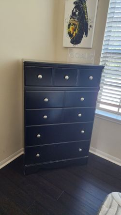 Chester, Nightstand, Headboard, Mattress/Box spring, & Rails