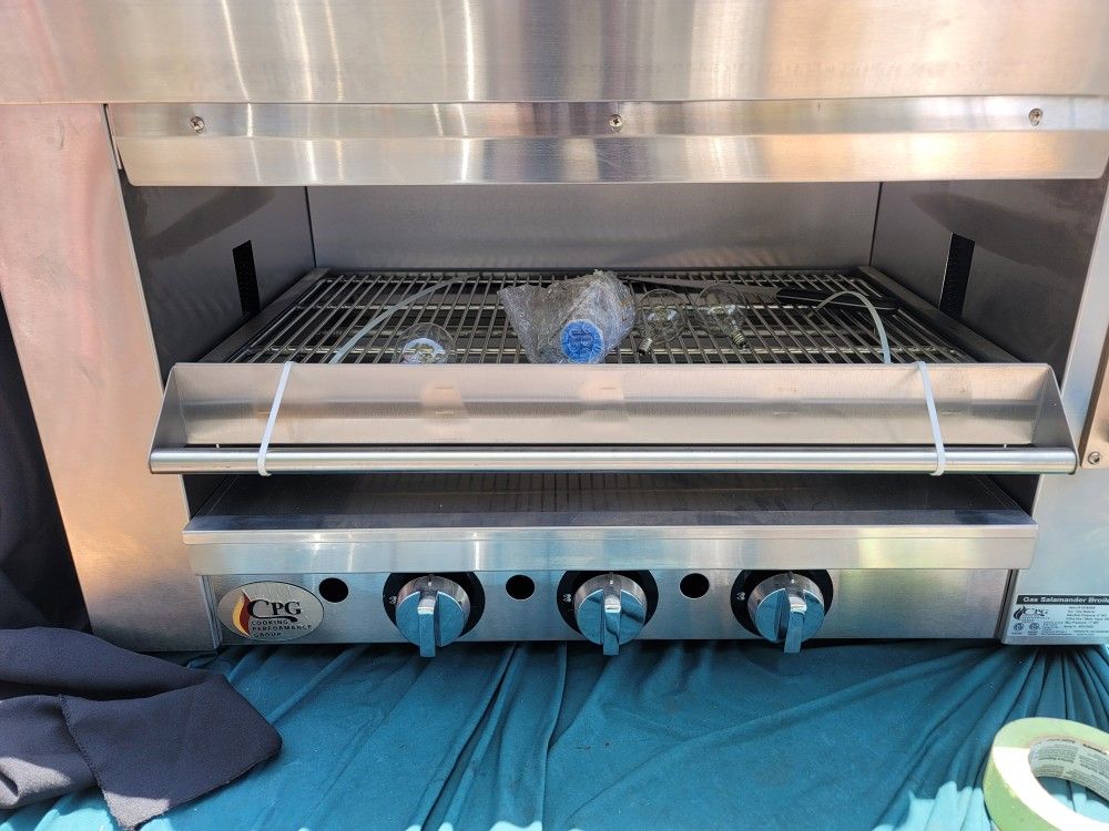 Commercial Salamander Gas Model CPS 351S36SBN