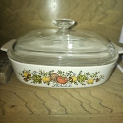 L'Echalote Vintage Casserole Dish from Corning Ware