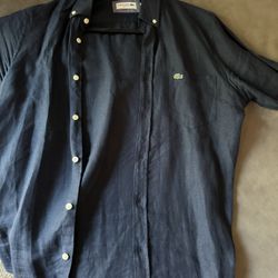 Lacoste Linen Shirt Polo