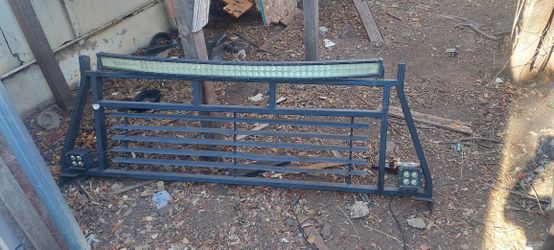Hevy Duty Lighted Windo Cut Heada Che Rack