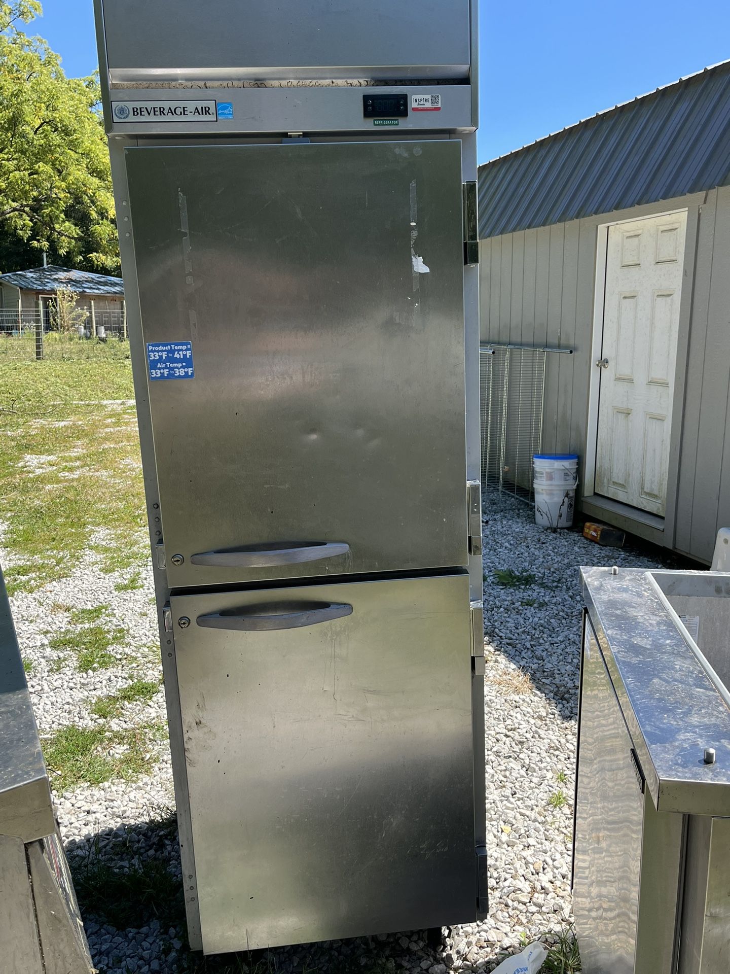 Beverage Air  Reach In Refrigerator 