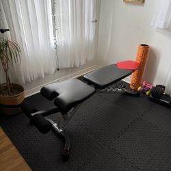 Bowflex 5.1 adjustable bench - LIKE NEW