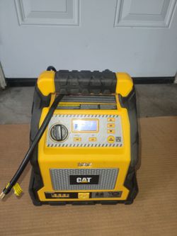 CAT Tire Inflator And Jump Starter.