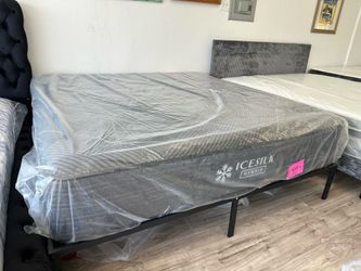 🛏️ IceSilk 12” Queen Hybrid Mattress - Best soft/plush hybrid mattress available! $0 Down, Flexible Payments Available