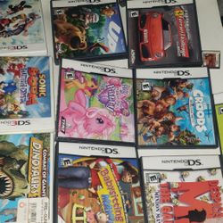 Nintendo Ds &3ds Games