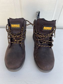 DEWALT STEEL TOE WORK BOOTS 8 1/2