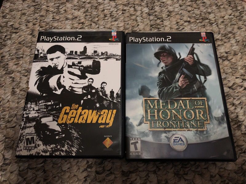 Ps2 Games used