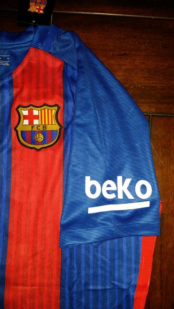 Messi 2017 Barcelona jersey