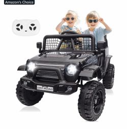 Kids Electric Ride-On Off-Road Truck with Remote