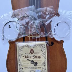 New 1/8 violin Strings 