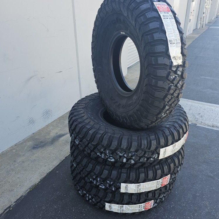 New 4 Set BFG Tires 35x11.00R15 Km3 Atv Utv Llantas Nuevas Aka 35x10R15