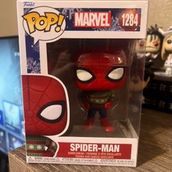 Spiderman Christmas Edition Funko Pop