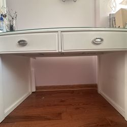 White Work Desk, White Office Desk