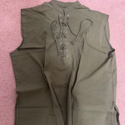 New Men’s Renaissance Shirt Outfit Pirate Costume Outfit