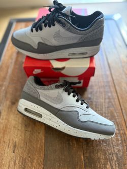 Nike Air Max 1 Grey Sneakers with Box
