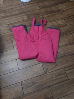 Girl Snow Bib Size Large