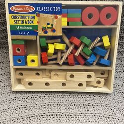 New Melissa And Doug Construction Set