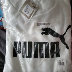 Puma White Hoodie