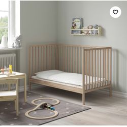 IKEA SNIGLAR CRIB/TODDLER BED