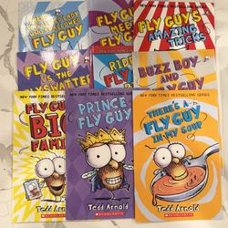Early Reader Books. Fly Guy. 9 books total