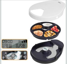 UBPET Cat Wet Food Automatic Feeder with Cooling, Semiconductor Refrigeration, with Timer