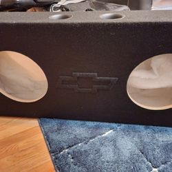 Custom Made Speaker Box For Chevy Tahoe