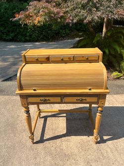 Antique rolltop desk