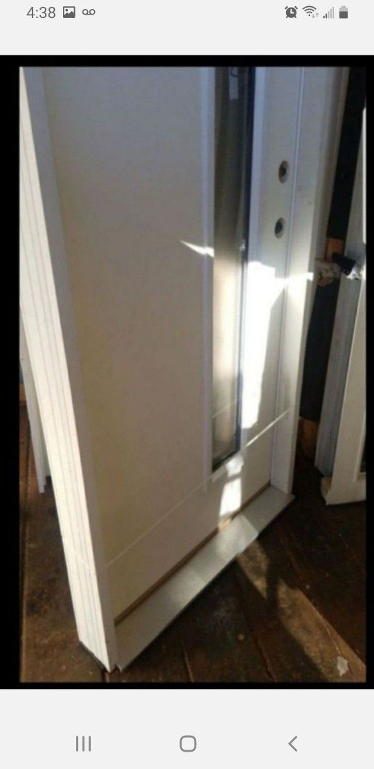 Exterior Door Fiberglass 32x80 Left