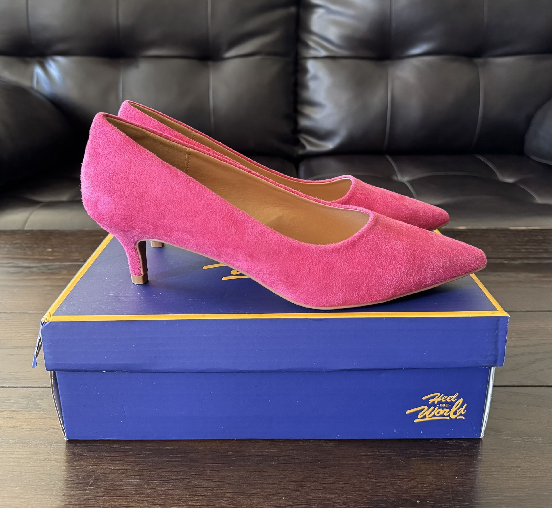 Heel The World Fuchsia Heels size 8.5