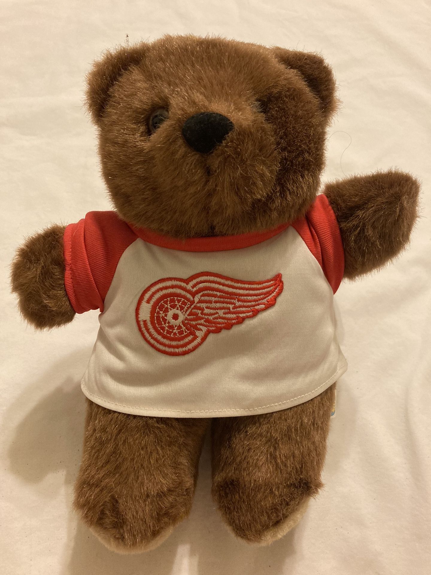 Detroit Red Wings NHL Good Stuff Plush Teddy Bear 1997 6’ Inches . Good Cond