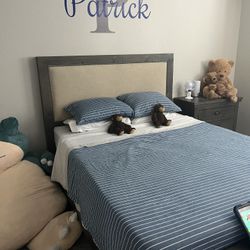 Queen Bed And Box frame