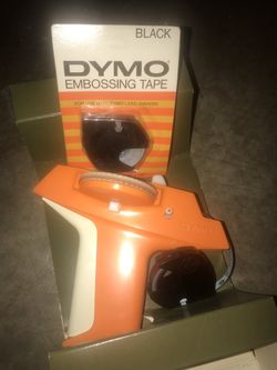 NOS 1970s Dymo label maker