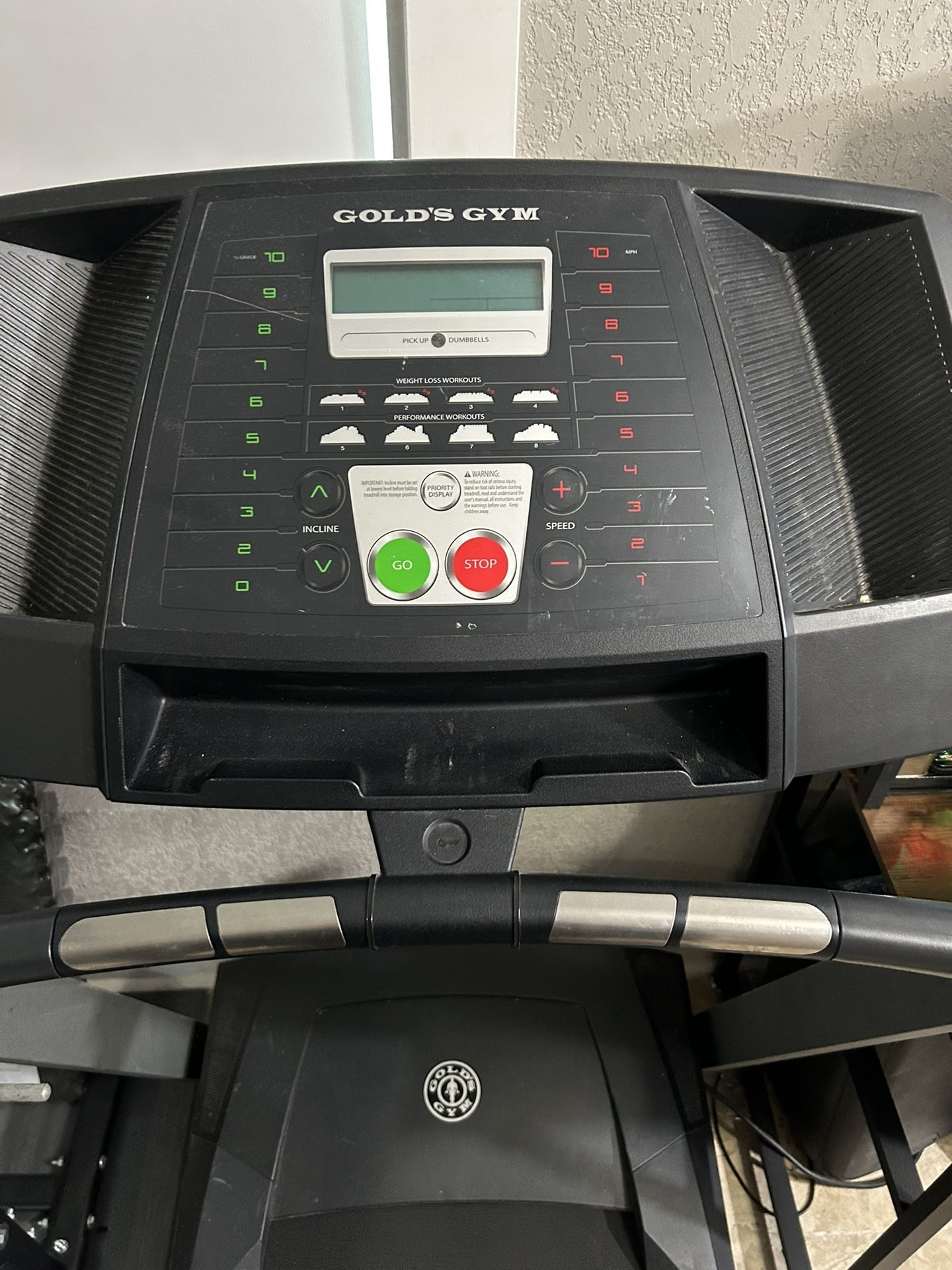 Stride Trainer 410 Gold's Gym Treadmill 410 Manual Gold's Gym