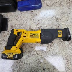 Dewalt Reciprocating Saw With Battery 